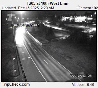 West Linn: I-205 at 10th
