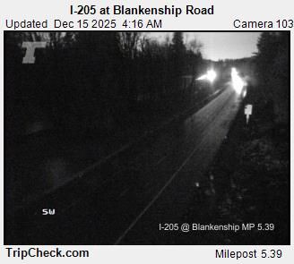 West Linn: I-205 at Blankenship Road