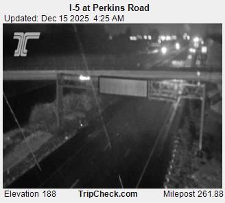 Keizer: I-5 at Perkins Road