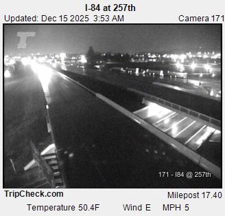 Sandy: I-84 at 257th