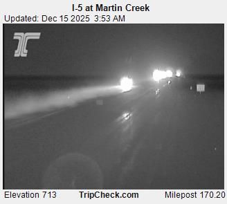 Cottage Grove: I-5 at Martin Creek