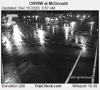 Tigard: OR99W at McDonald