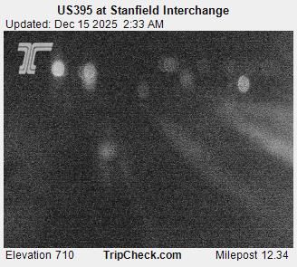 Stanfield: US395 at - Interchange