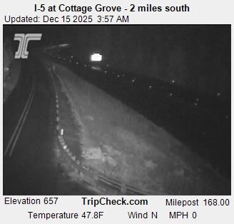 Cottage Grove: I-5 at - 2 miles south