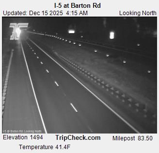 Canyonville: I-5 at Barton Rd