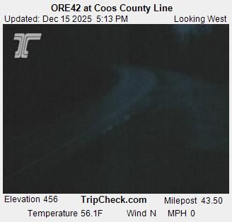 Coos: ORE42 at - County Line