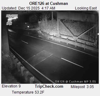 Dunes City: ORE126 at Cushman
