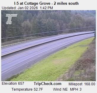 Cottage Grove: I-5 at - 2 miles south