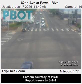 Portland: 82nd Ave at Powell Blvd
