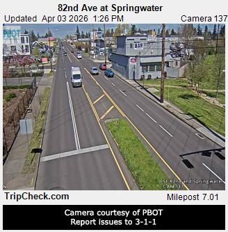 Rivergrove: 82nd Ave at Springwater