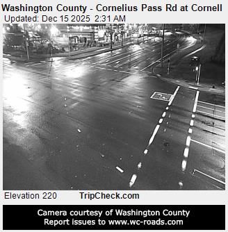 Hillsboro: Washington County - Cornelius Pass Rd at Cornell