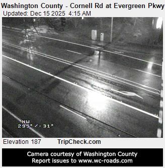 Hillsboro: Washington County - Cornell Rd at Evergreen Pkwy