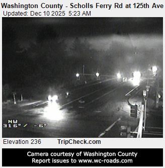 Beaverton: Washington County - Scholls Ferry Rd at 125th Ave