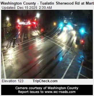 Tualatin: Washington County - Sherwood Rd at Martinazzi Ave