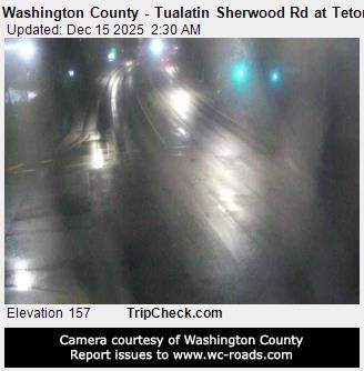 Tualatin: Washington County - Sherwood Rd at Teton Ave