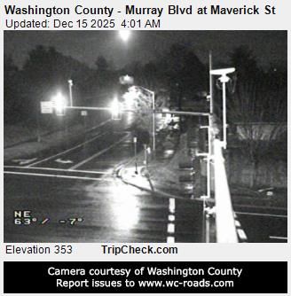 Beaverton: Washington County - Murray Blvd at Maverick St