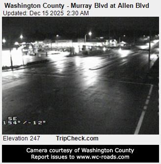 Beaverton: Washington County - Murray Blvd at Allen Blvd