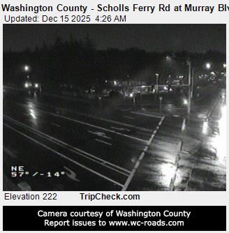 Beaverton: Washington County - Scholls Ferry Rd at Murray Blvd