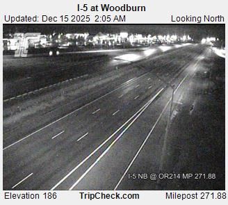 Aurora: I-5 at Woodburn