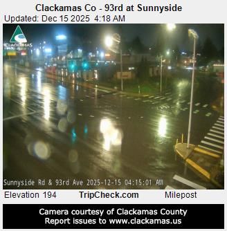 Rivergrove: Clackamas Co - 93rd at Sunnyside
