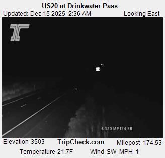 Drewsey: US20 at Drinkwater Pass