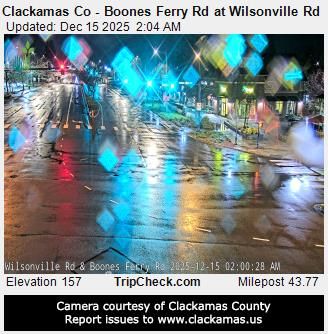 Wilsonville: Clackamas Co - Boones Ferry Rd at - Rd