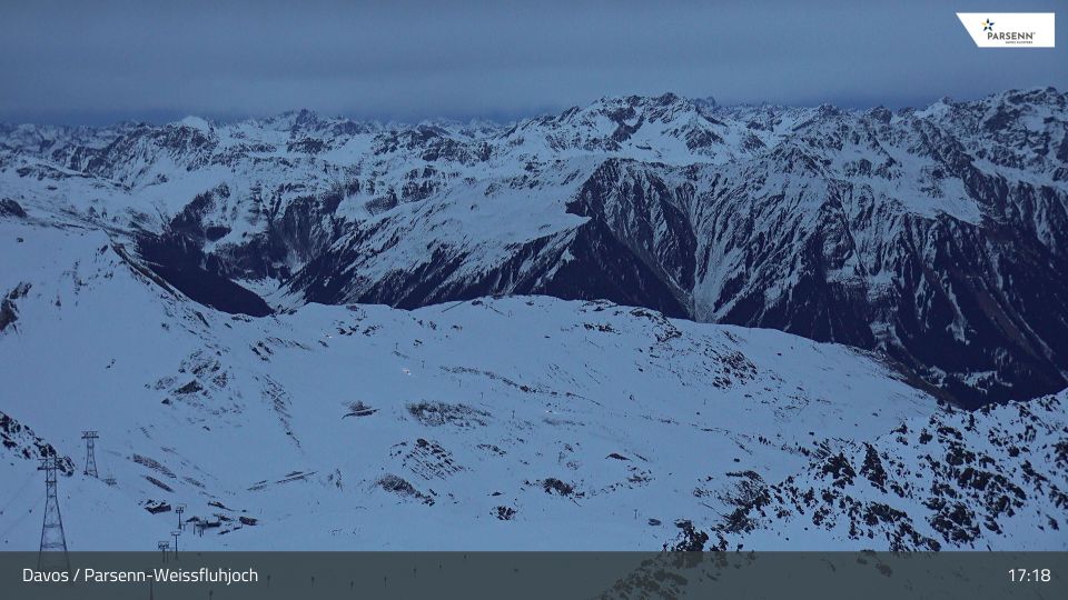 Davos: Dorf - Weissfluhjoch, Blick Gotschna
