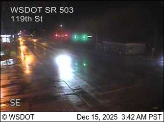 Battle Ground: SR 503 at MP 2.7: 119th St