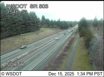 Battle Ground: SR 503 at MP 4.7: 154th St