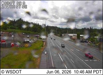 Brier: SR 9 at MP 3.7: 180th St SE