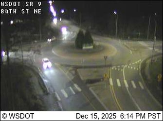 Everett: SR 9 at MP 20.5: 84th St NE