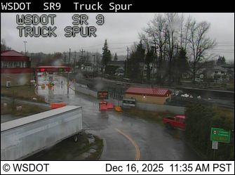 Sumas: SR 9 at MP 98.1: Truck Spur