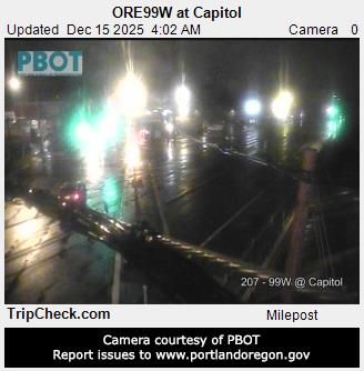 Portland: ORE99W at Capitol