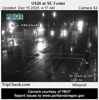 Portland: US26 at SE Foster