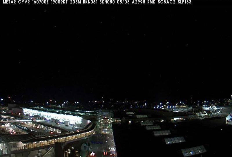 Richmond: Brighouse › West: YVR Airport Canada Line Station - YVR - Airport