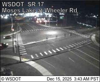 Moses Lake › South: SR 17 at MP 53.2 - at Wheeler Rd