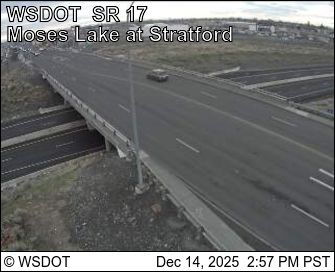 Moses Lake › South: SR 17 at MP 54.7 - at Stratford Rd