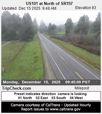 Crescent City: US101 at North of SR197