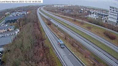 Lund › North-east: norra norrut