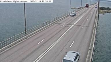 Kalmar › East: Ölandsbron Högbro österut