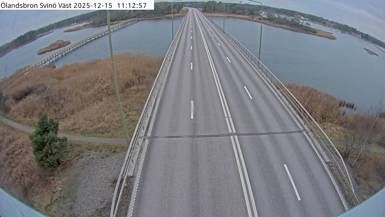 Kalmar › North-west: Ölandsbron Svinö västerut