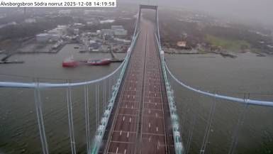 Lundby › North: Älvsborgsbron Södra norrut