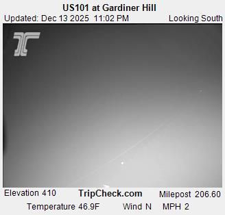 Gardiner: US101 at - Hill