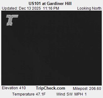 Gardiner: US101 at - Hill