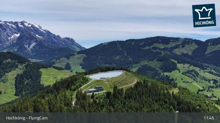 Maria Alm am Steinernen Meer: Maria Alm, Hochkönig - Hochkönig - FlyingCam