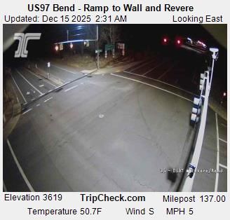 Bend: US97 - Ramp to Wall and Revere