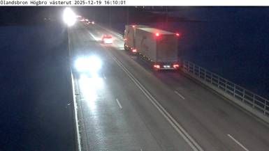 Kalmar › North-west: Ölandsbron Högbro västerut