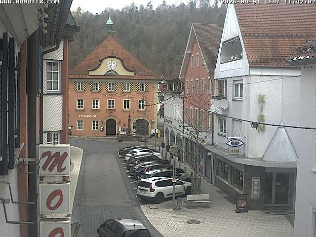 Oberndorf am Neckar: Oberndorf - Baden-Württemberg, Germany: Rathaus, Oberndorf, Germany
