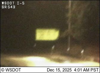 Blaine: I-5 at MP 275.1: SR 543 Interchange