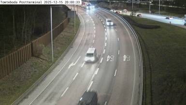 Bergshamra › North-west: Tomteboda Postterminal